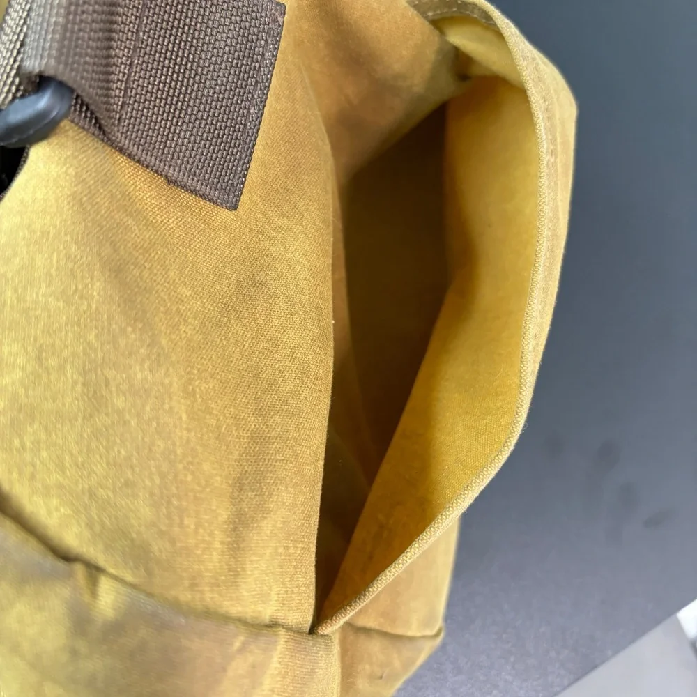 Filson Mens Duffle Bag One Size Dark Tan Brown Waxed Canvas Travel Gym Luggage